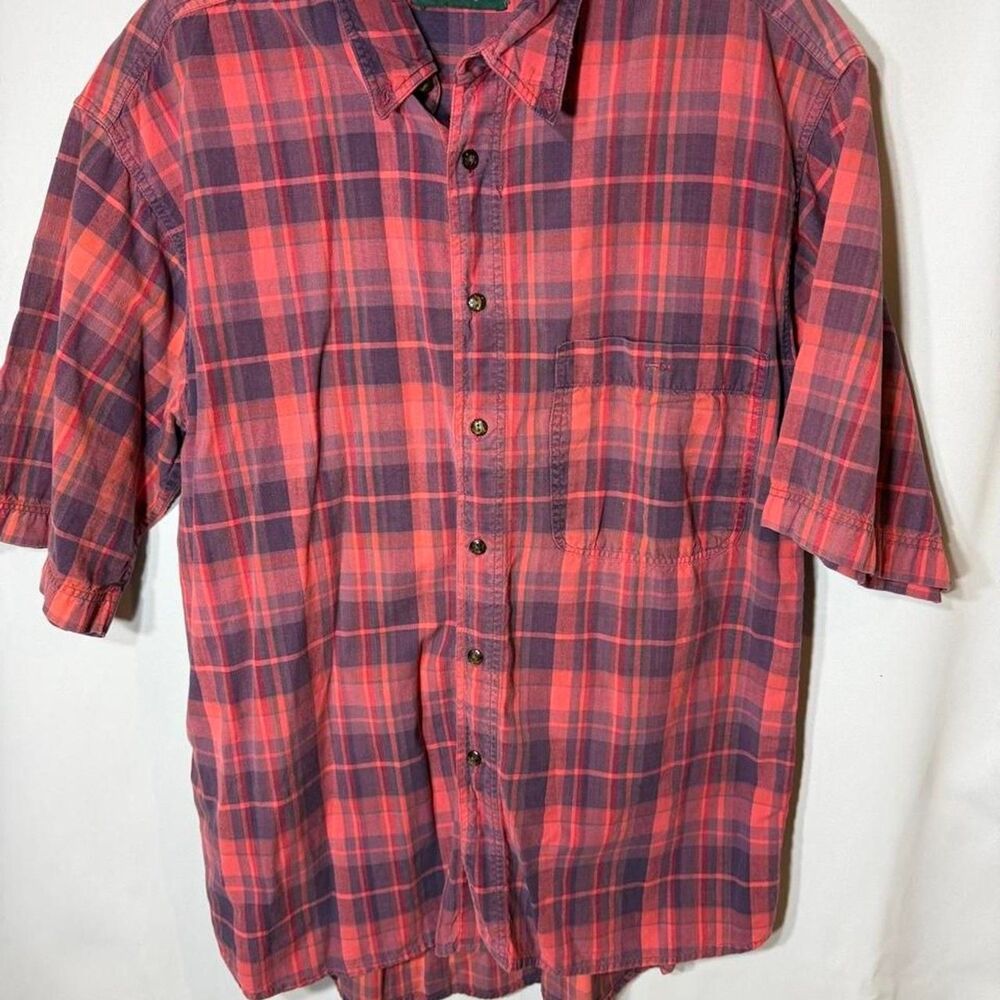 Vintage American Eagle Men’s Medium Colorful Striped Polo